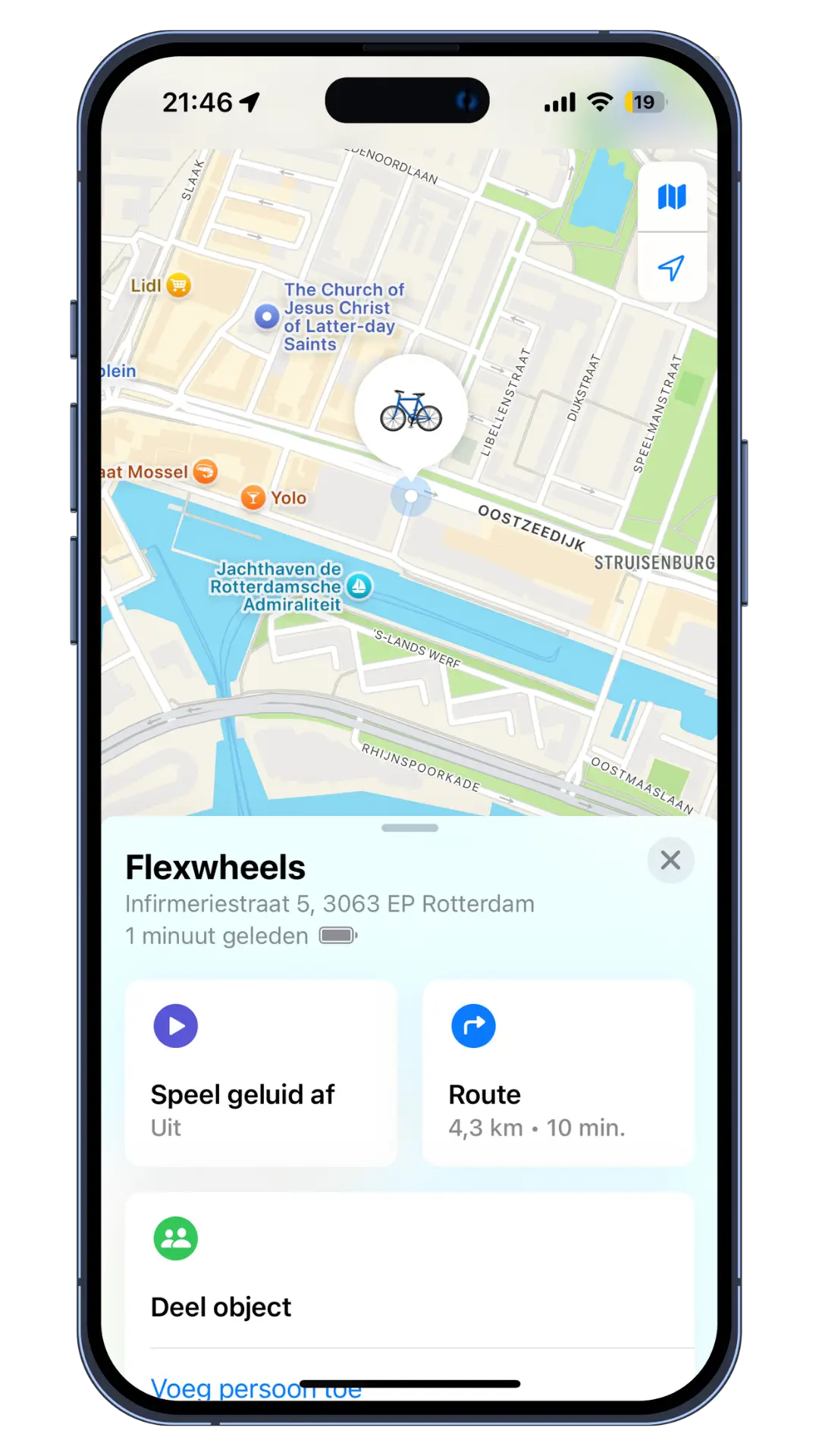 Flexwheels | Telefoon | Tracking
